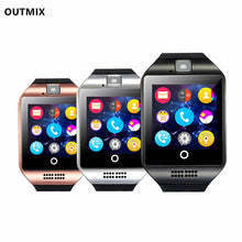 Load image into Gallery viewer, 2020 new Bluetooth Smart Watch Men Q18 With Touch Screen Big Battery Support TF Sim Card Camera for Android Phone Smartwatch
