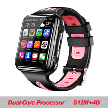 Load image into Gallery viewer, 696 4G GPS Wifi location Student/Kids SmartWatch Phone H1/W5 android system clock app install Bluetooth Smart watch 4G SIM Card