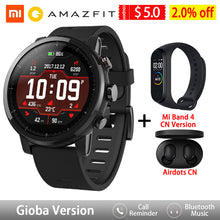 Load image into Gallery viewer, Amazfit Stratos Smart Watch GPS 5ATM Waterproof 2.5D GPS Heart Rate Monitor Sport Swimming Smartwatch Xiaomi Ecosystem Product