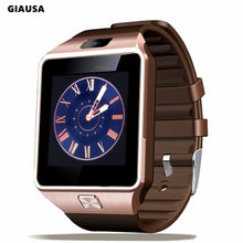 Load image into Gallery viewer, Bluetooth Smart Watch DZ09 Support SIM TF Card Camera Wristwatch Phone Call Smart Watch For Android IOS Support Multi language