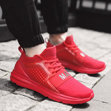 Load image into Gallery viewer, Weweya Big Size 48 Tenis Cushion Sneakers Men Mesh Tenis Brand Man Shoes Male Footwear Flats Hollow Damping Platform Sneaker