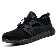 Load image into Gallery viewer, Work safety boot air mesh safety shoes male steel toe boots men puncture-proof indestructible work sneakers shoes free shipping