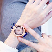 Load image into Gallery viewer, 2019 Women Watches Set Starry Sky Ladies Bracelet Watch Casual Leather Sports Quartz Wristwatch Clock Relogio Feminino
