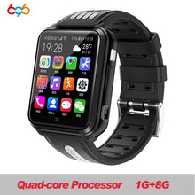 Load image into Gallery viewer, 696 4G GPS Wifi location Student/Kids SmartWatch Phone H1/W5 android system clock app install Bluetooth Smart watch 4G SIM Card
