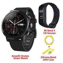 Load image into Gallery viewer, Amazfit Stratos Smart Watch GPS 5ATM Waterproof 2.5D GPS Heart Rate Monitor Sport Swimming Smartwatch Xiaomi Ecosystem Product

