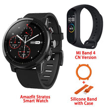 Load image into Gallery viewer, Amazfit Stratos Smart Watch GPS 5ATM Waterproof 2.5D GPS Heart Rate Monitor Sport Swimming Smartwatch Xiaomi Ecosystem Product
