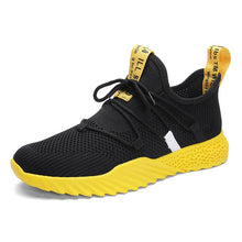 Load image into Gallery viewer, BomKinta Men Sneakers Breathable Yellow Red Men Vulcanized Shoes Male Air Mesh Lace up Wear-resistant Shoes Tenis Masculino
