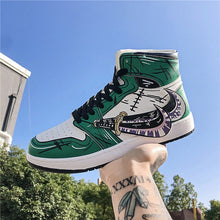 Load image into Gallery viewer, Japanese anime one piece shoes luffy Roronoa Zoro Man women boy cartoon sports shoes birthday present
