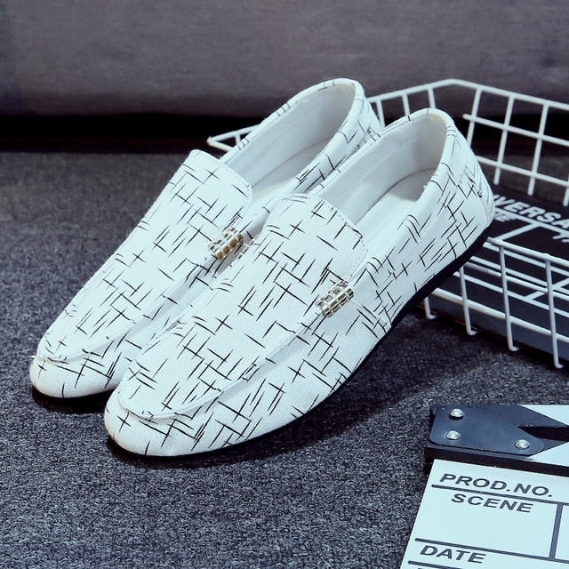 Men's Fashion Sneakers Men Loafers shoes High Quality Trend Outdoor Men Leather Casual Shoes Trend Hot Sale Adult Driving Shoes